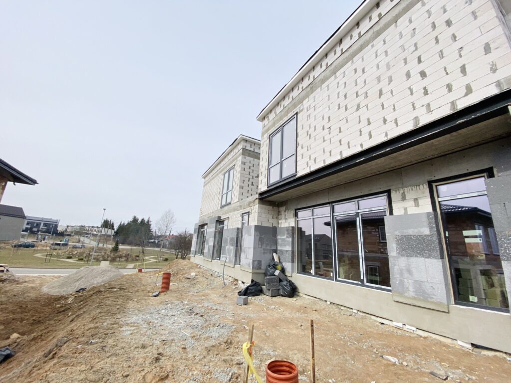 Armėnų namai (Armėnų g. 2, 14, 19 / Savičiūnų g. 3, 5, 7) - Row housing - construction photos