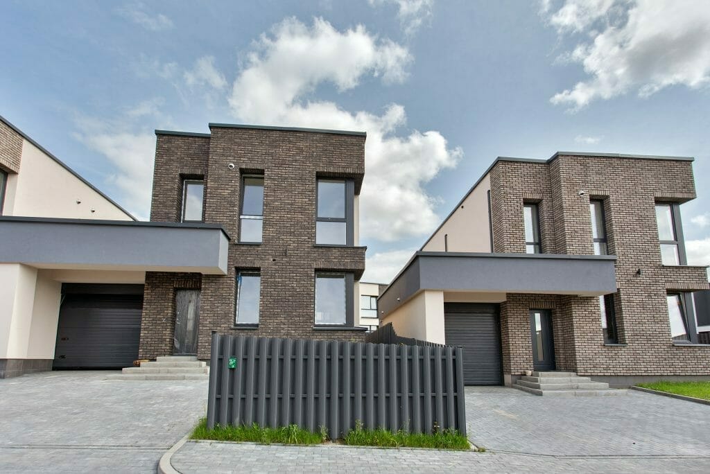 Kalnėnų oazė (Lyvių g. 14) - Row housing - construction photos