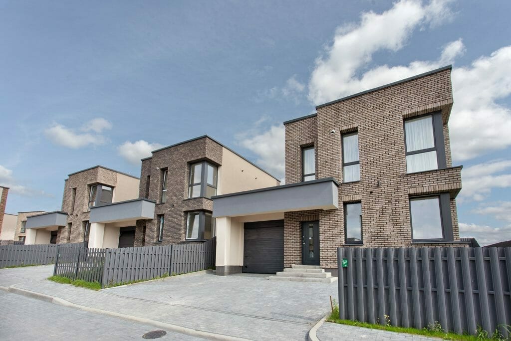 Kalnėnų oazė (Lyvių g. 14) - Row housing - construction photos