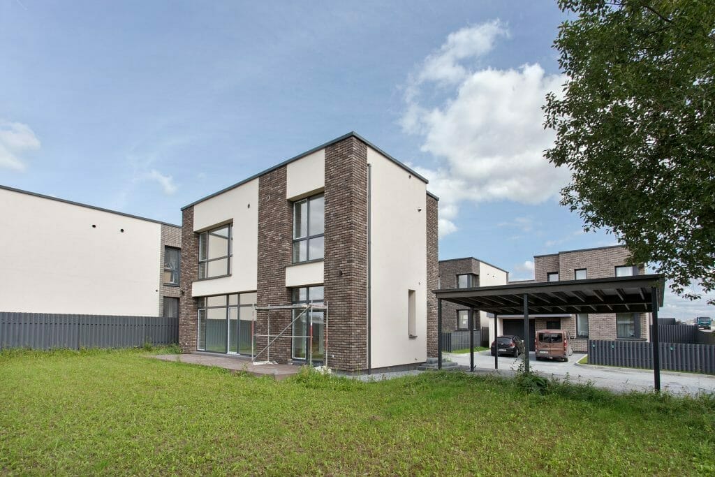 Kalnėnų oazė (Lyvių g. 14) - Row housing - construction photos