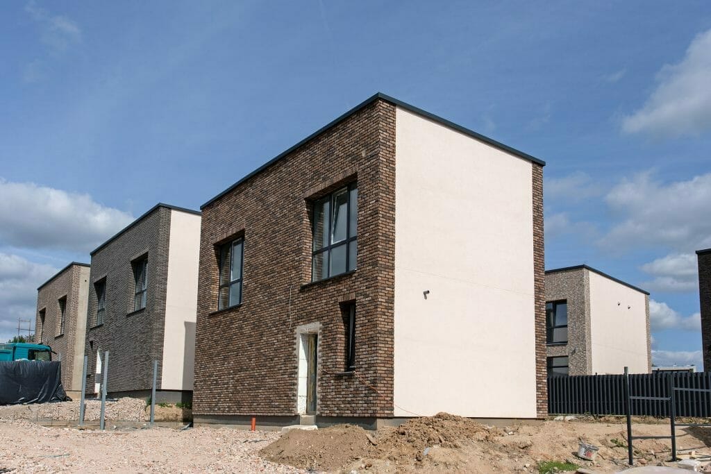 Kalnėnų oazė (Lyvių g. 14) - Row housing - construction photos