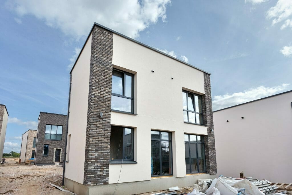 Kalnėnų oazė (Lyvių g. 14) - Row housing - construction photos