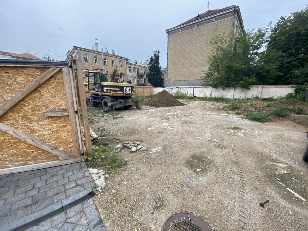 Office Boutique (Dainavos g. 7) - Office center - construction photos