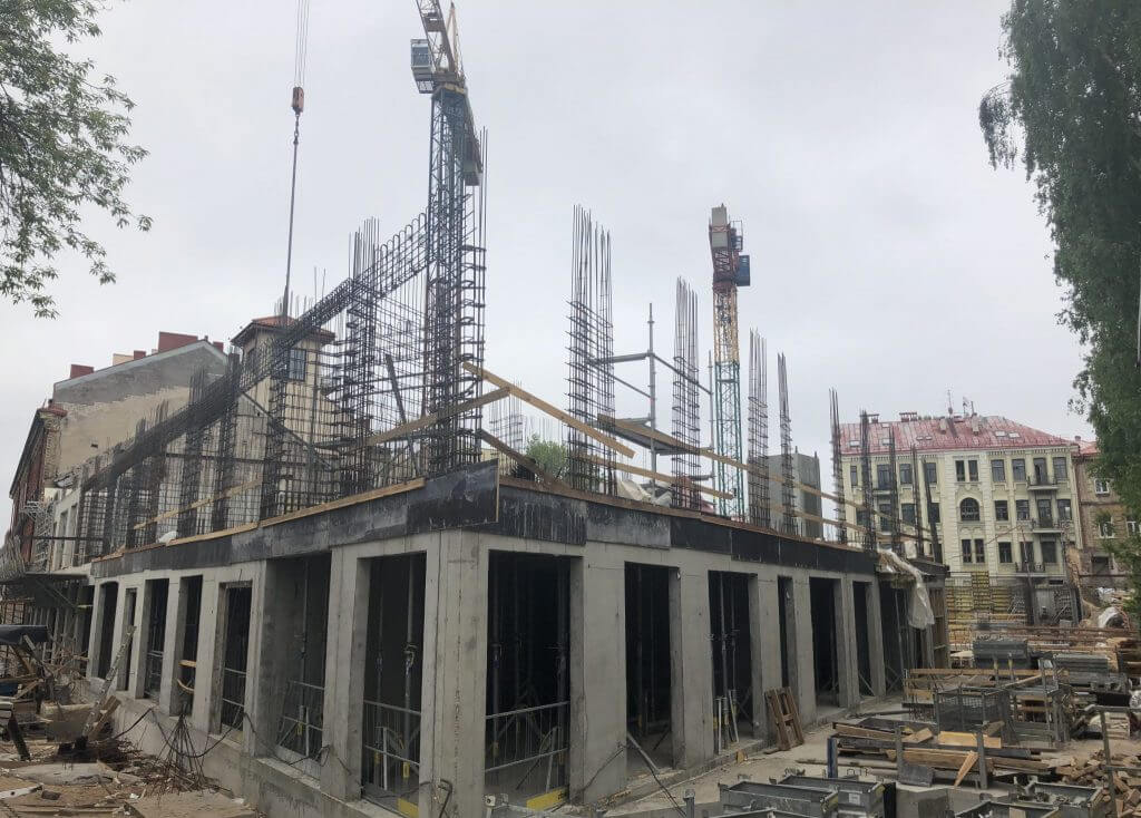 Bastėja Life (A. Strazdelio g. 5) - Multi apartment - construction photos