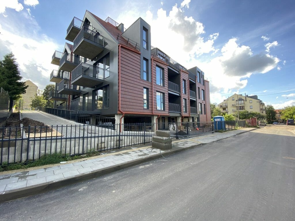 Aukštupis (Krivūlės g. 9) - Multi apartment - construction photos