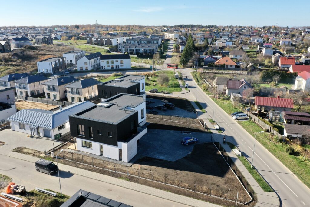 Armėnų namai (Armėnų g. 2, 14, 19 / Savičiūnų g. 3, 5, 7) - Row housing - construction photos