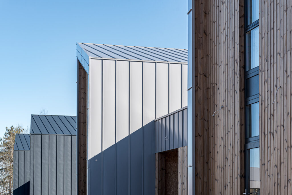 Kalno 77 (Kalno g. 73, 75, 77, 79, 83, 85, 87, Sokiškių g. 2, 4) - Privātmāju kopienas, Rindu mājas - būvdarbu attēli