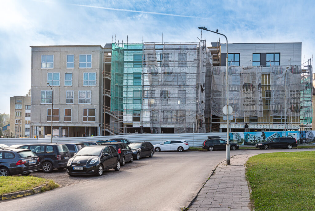 Kapsų 19A (Kapsų g. 19A) - Multi apartment - construction photos