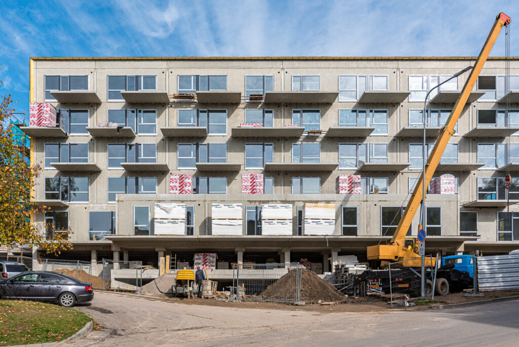 Kapsų 19A (Kapsų g. 19A) - Multi apartment - construction photos