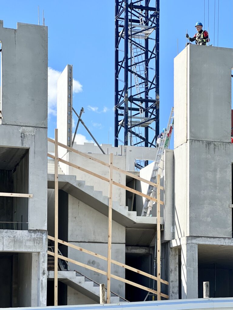 Kapsų 19A (Kapsų g. 19A) - Multi apartment - construction photos