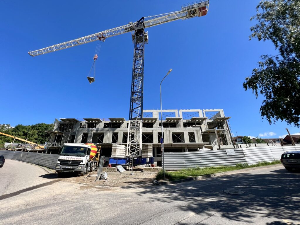 Kapsų 19A (Kapsų g. 19A) - Multi apartment - construction photos