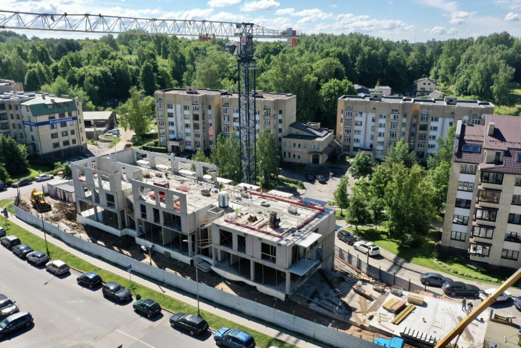 Kapsų 19A (Kapsų g. 19A) - Multi apartment - construction photos