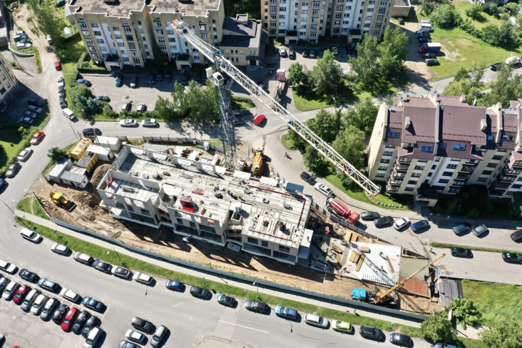 Kapsų 19A (Kapsų g. 19A) - Multi apartment - construction photos