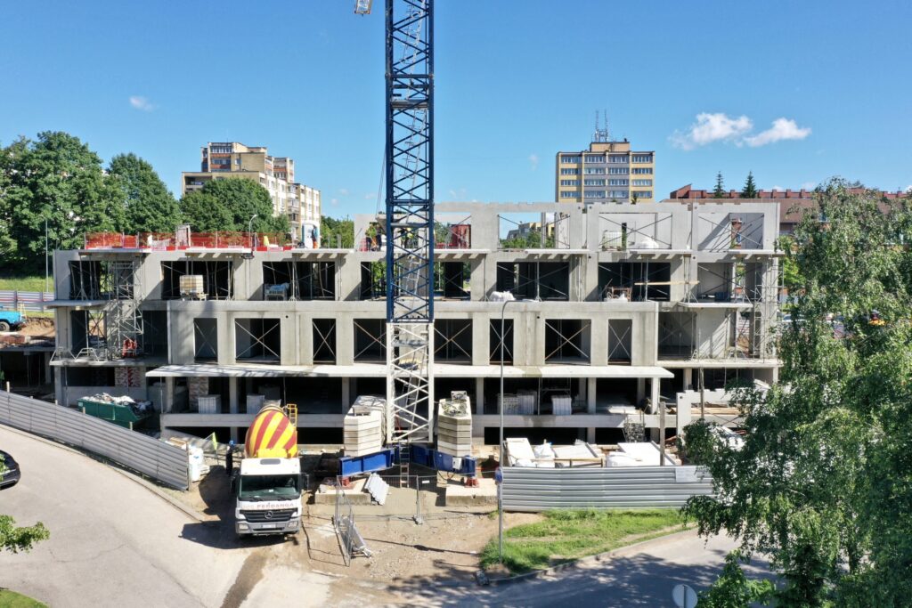 Kapsų 19A (Kapsų g. 19A) - Multi apartment - construction photos