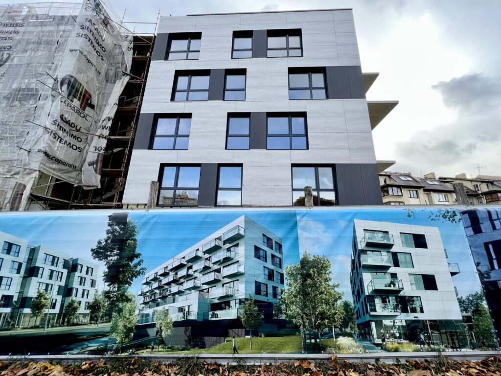 Kapsų 19A (Kapsų g. 19A) - Multi apartment - construction photos