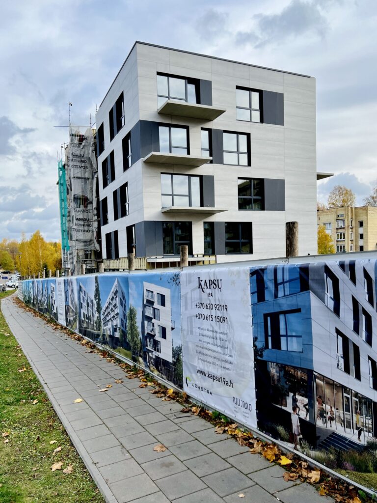 Kapsų 19A (Kapsų g. 19A) - Multi apartment - construction photos