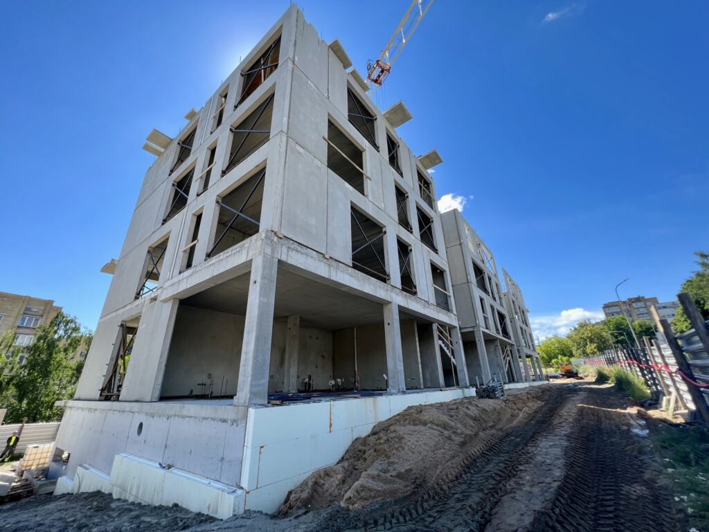 Kapsų 19A (Kapsų g. 19A) - Multi apartment - construction photos