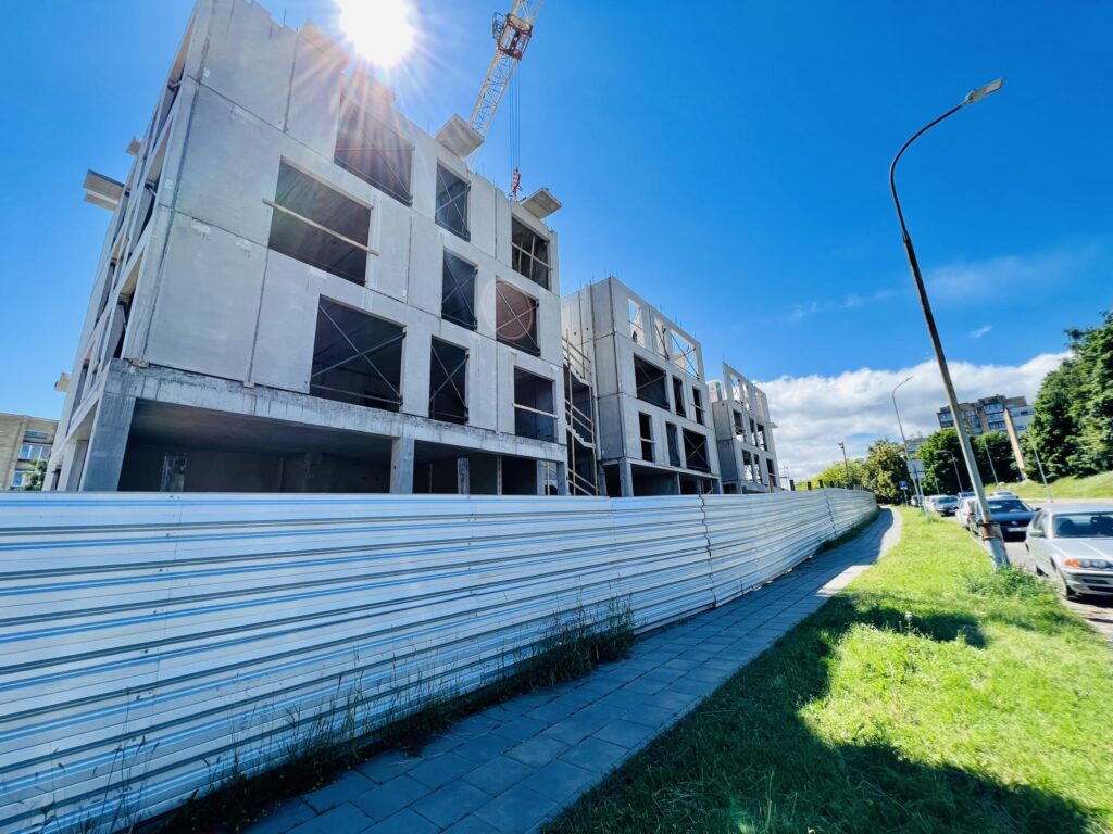 Kapsų 19A (Kapsų g. 19A) - Multi apartment - construction photos