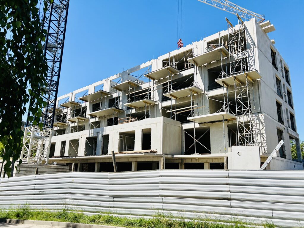 Kapsų 19A (Kapsų g. 19A) - Multi apartment - construction photos