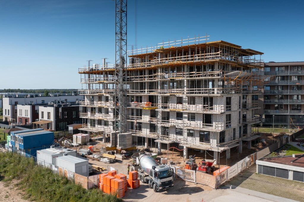 Altum 2 etapas (Karaliaučiaus g. 1) - Daudzdzīvokļu nams - būvdarbu attēli