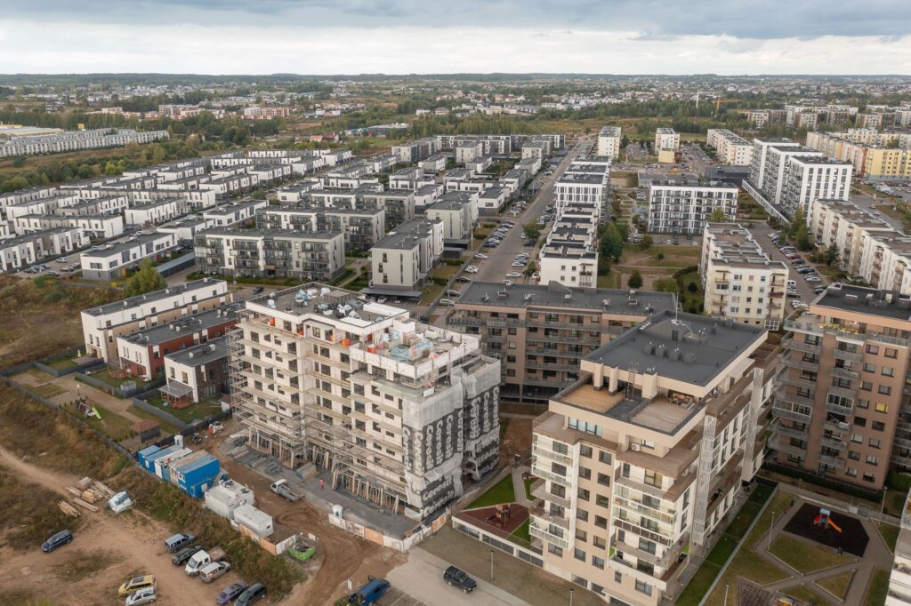 Altum 2 etapas (Karaliaučiaus g. 1) - Daudzdzīvokļu nams - būvdarbu attēli