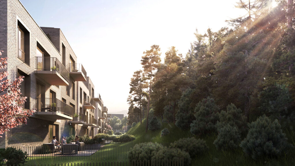 Kerų kerai 3 etapas (Paparčio žiedas) (Bartų g. 2) - Multi apartment - visualization