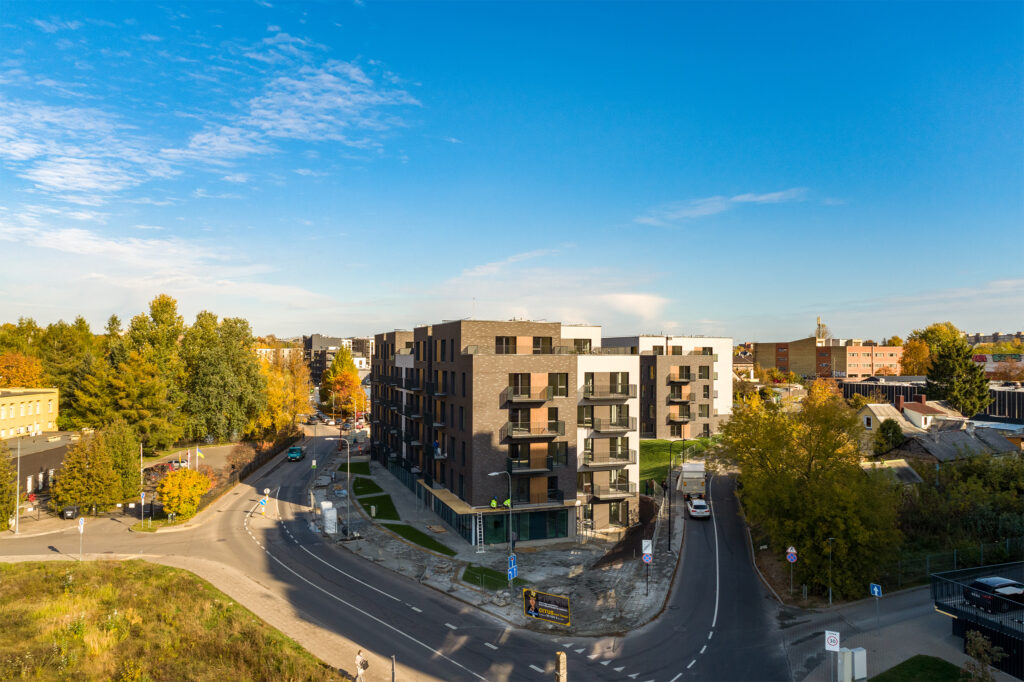 LINK TEN (Linkmenų g. 19) - Multi apartment - construction photos