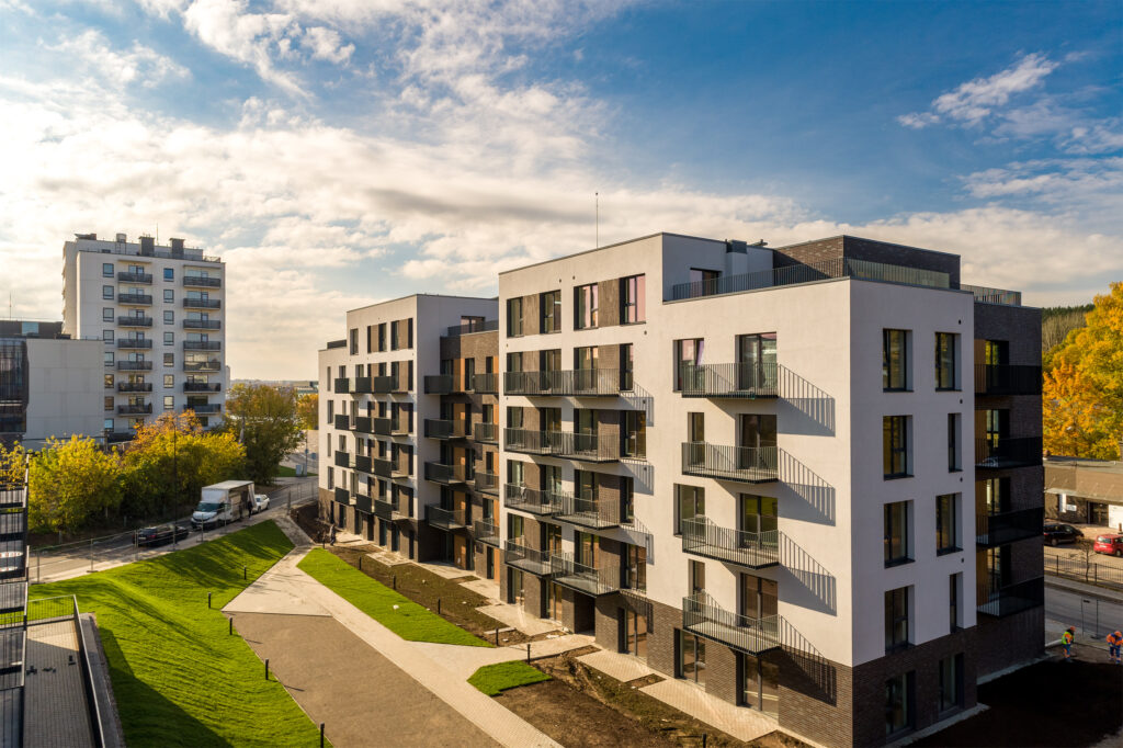 LINK TEN (Linkmenų g. 19) - Multi apartment - construction photos