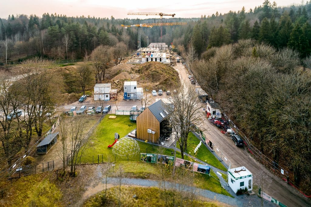 Miško ardai 1 etapas (Burbiškių g. 6) - Multi apartment - construction photos