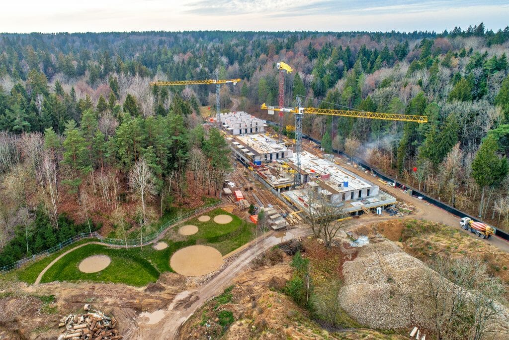 Miško ardai 1 etapas (Burbiškių g. 6) - Multi apartment - construction photos