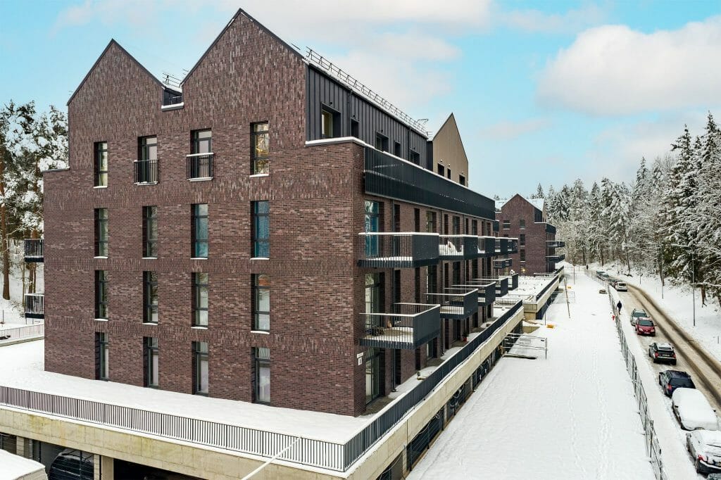 Miško ardai 1 etapas (Burbiškių g. 6) - Multi apartment - construction photos