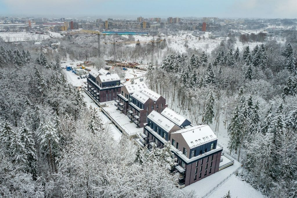 Miško ardai 1 etapas (Burbiškių g. 6) - Multi apartment - construction photos