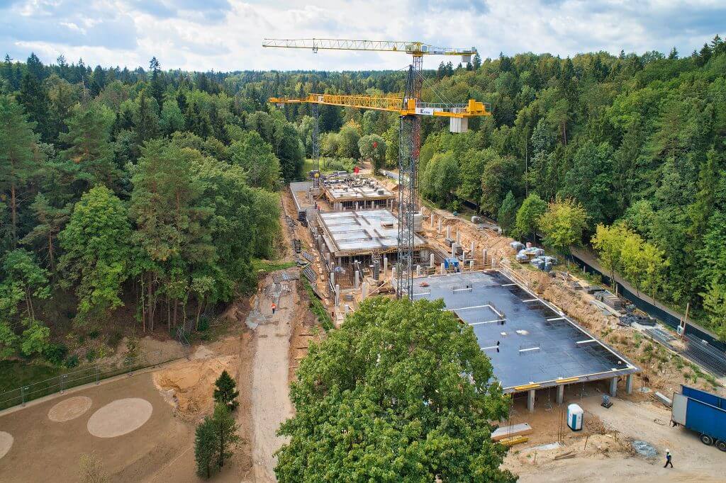 Miško ardai 1 etapas (Burbiškių g. 6) - Multi apartment - construction photos