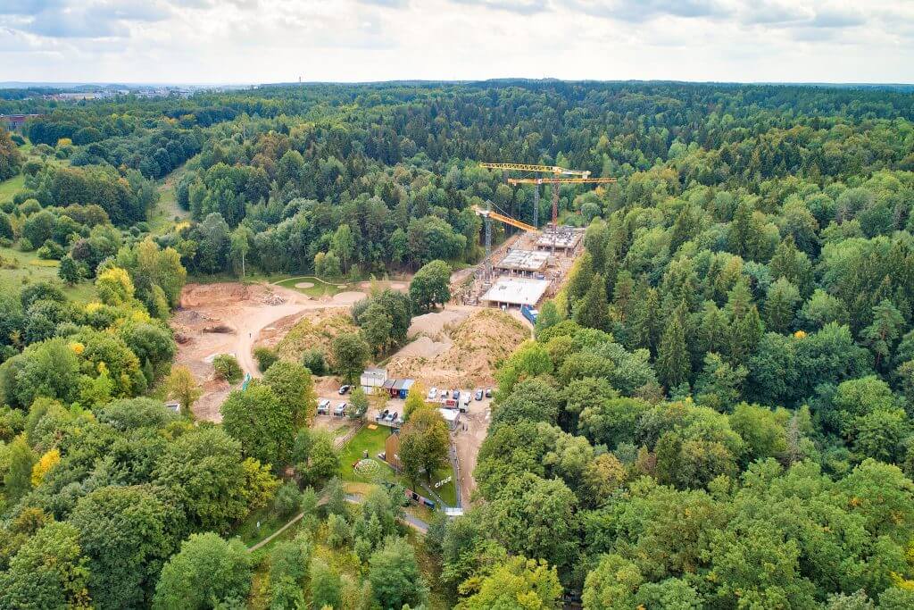 Miško ardai 1 etapas (Burbiškių g. 6) - Multi apartment - construction photos