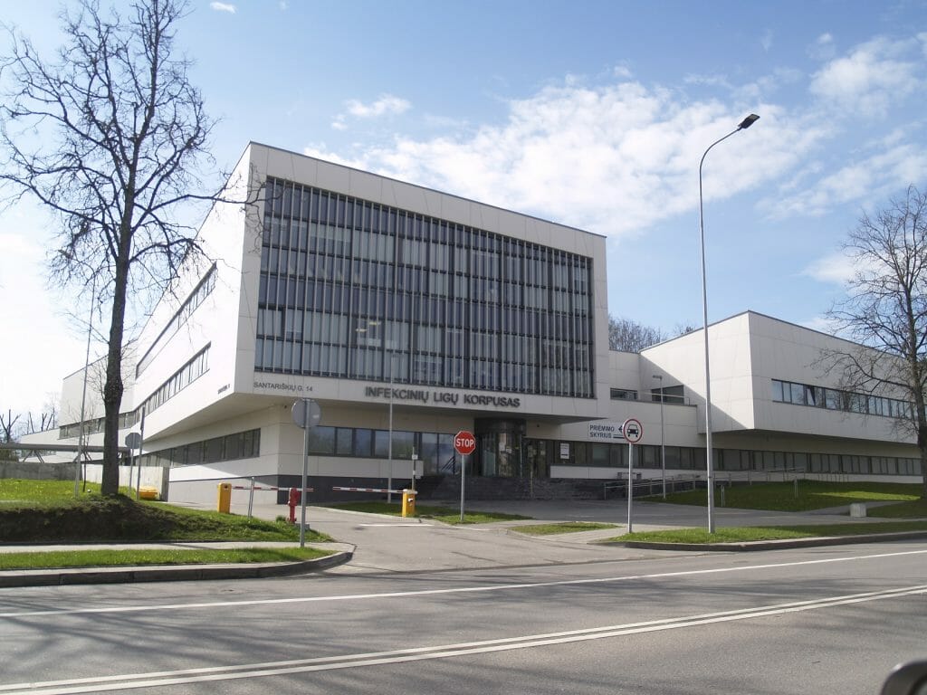 VUL Santariškių klinikų tuberkuliozės ir infekcinių ligų ligoninė (Santariškių g. 14) - Hospital - construction photos