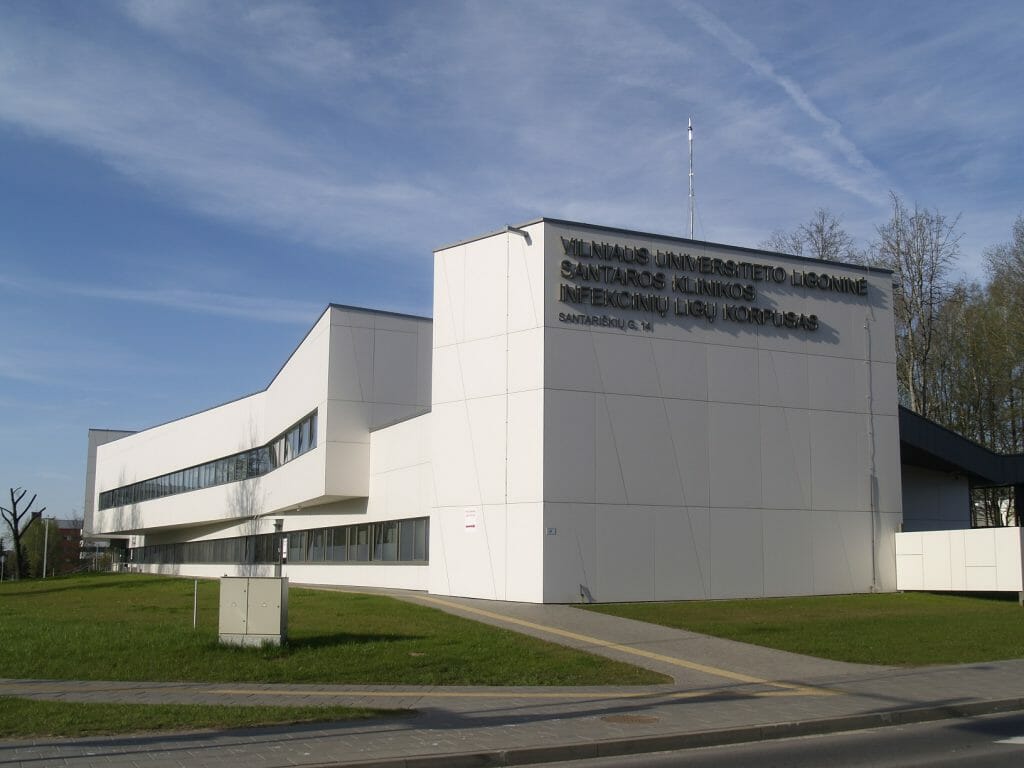 VUL Santariškių klinikų tuberkuliozės ir infekcinių ligų ligoninė (Santariškių g. 14) - Hospital - construction photos