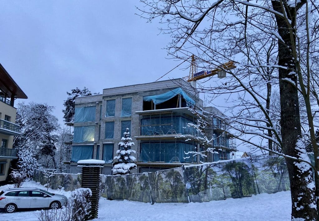 Žvėryno parkas (Latvių g. 55A) - Multi apartment - construction photos