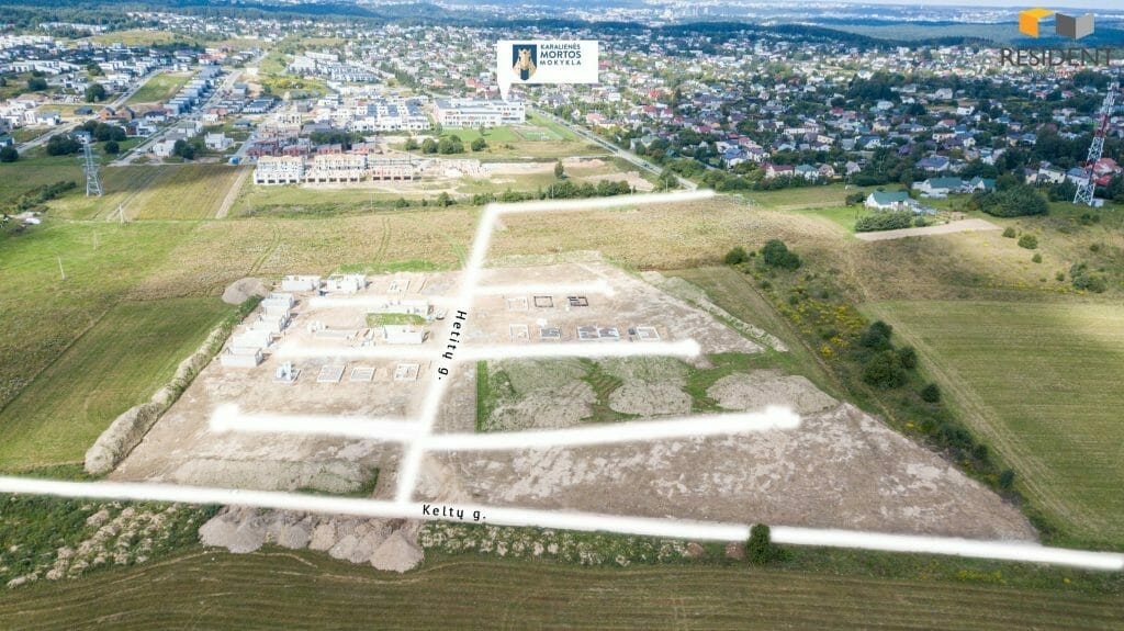 Hetitų g. namai (Hetitų g. 1, 2, 3, 4, 5, 6, 7, 8, 9, 10, 11, 12, 14, 16, 22, 24, 26, 28, 32, 33, 34, 35, 36, 37, 39, 41, 43, 47, 49) - Private house community - construction photos