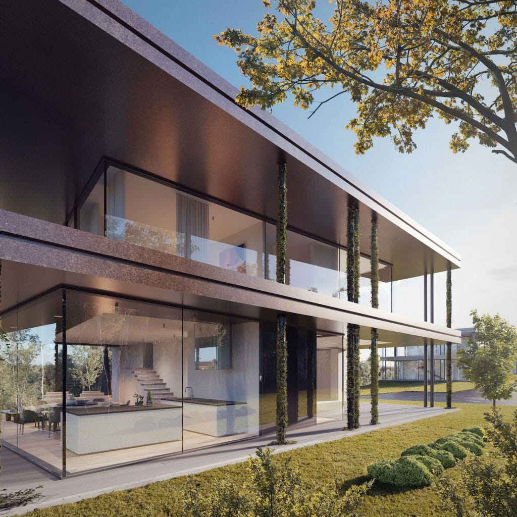 Ro16 (S. Lozoraičio g. 17A, 15C, 15B, 15, 23, 25, 25B, 25D) - Private house community - visualization