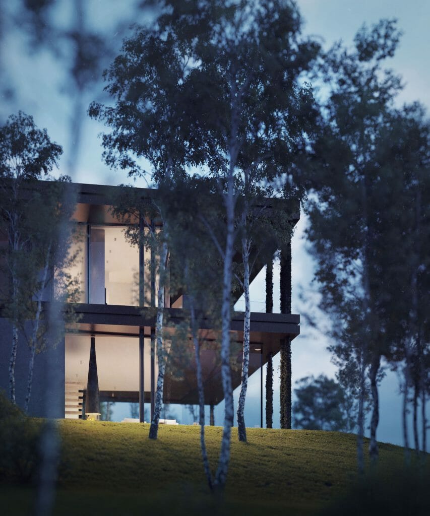 Ro16 (S. Lozoraičio g. 17A, 15C, 15B, 15, 23, 25, 25B, 25D) - Private house community - visualization