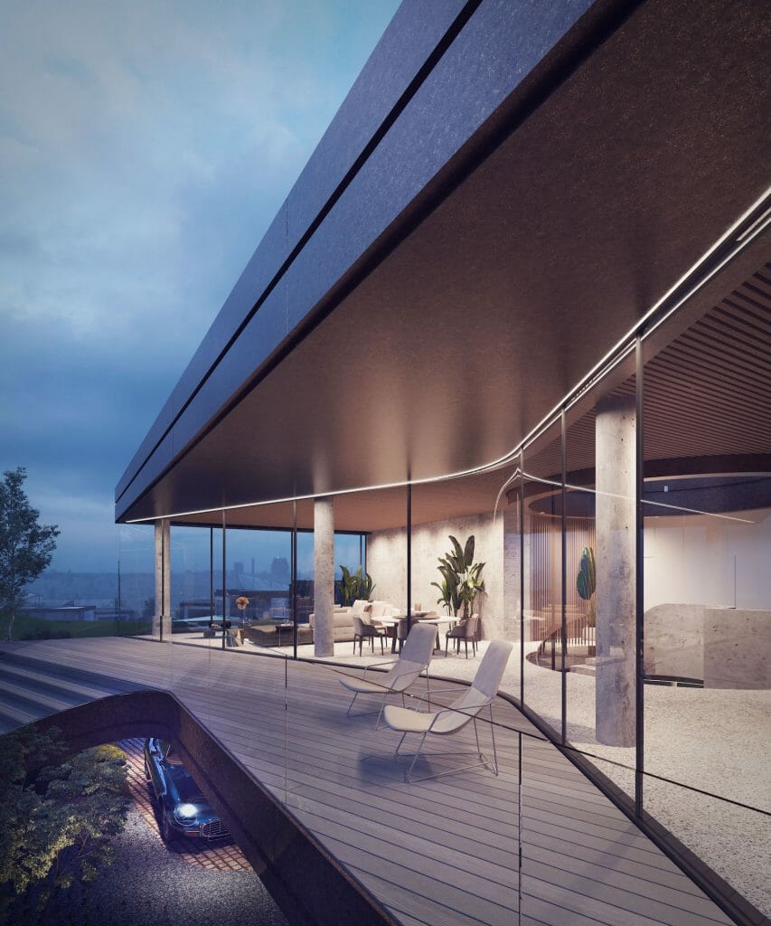 Ro16 (S. Lozoraičio g. 17A, 15C, 15B, 15, 23, 25, 25B, 25D) - Private house community - visualization