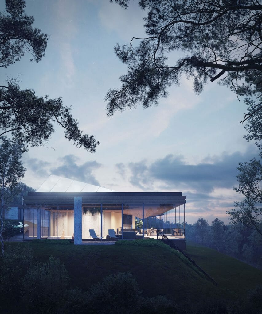 Ro16 (S. Lozoraičio g. 17A, 15C, 15B, 15, 23, 25, 25B, 25D) - Private house community - visualization