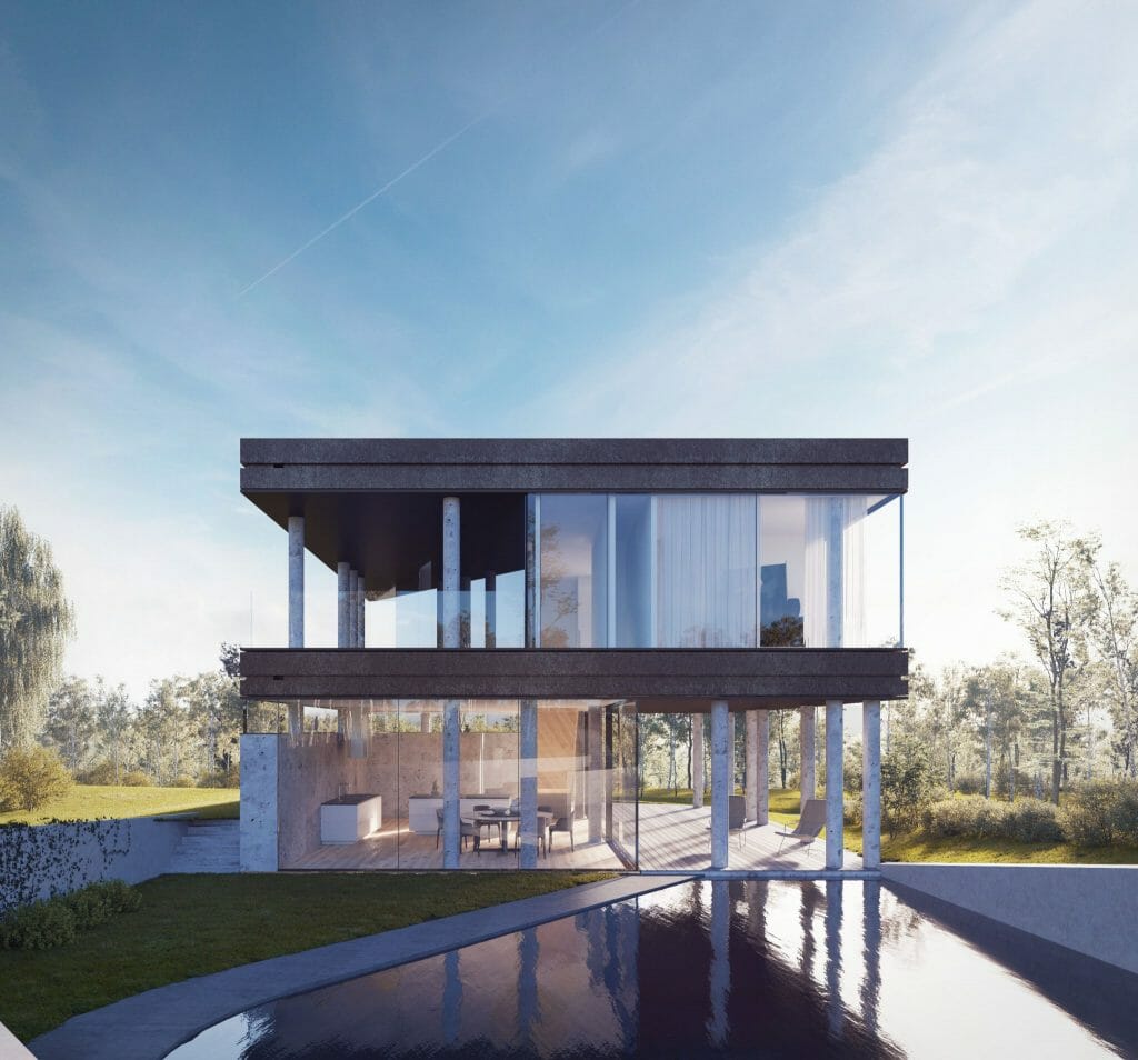 Ro16 (S. Lozoraičio g. 17A, 15C, 15B, 15, 23, 25, 25B, 25D) - Private house community - visualization