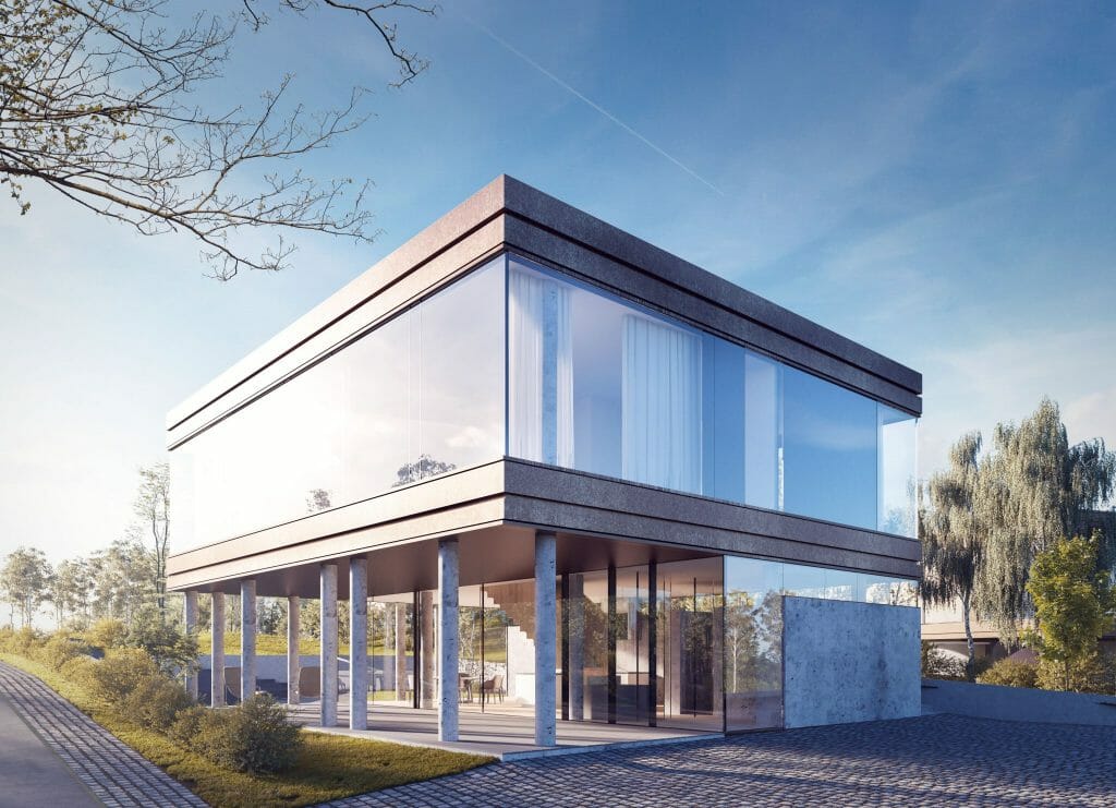 Ro16 (S. Lozoraičio g. 17A, 15C, 15B, 15, 23, 25, 25B, 25D) - Private house community - visualization