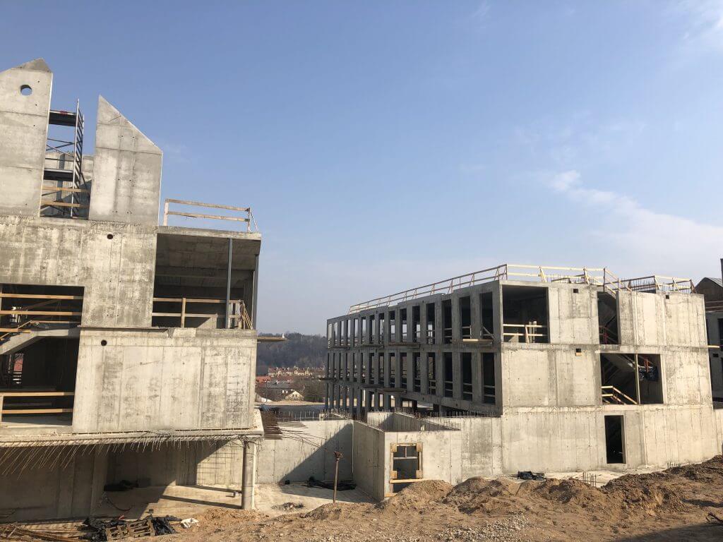 Misionierių sodai (Subačiaus g. 20) - Multi apartment - construction photos