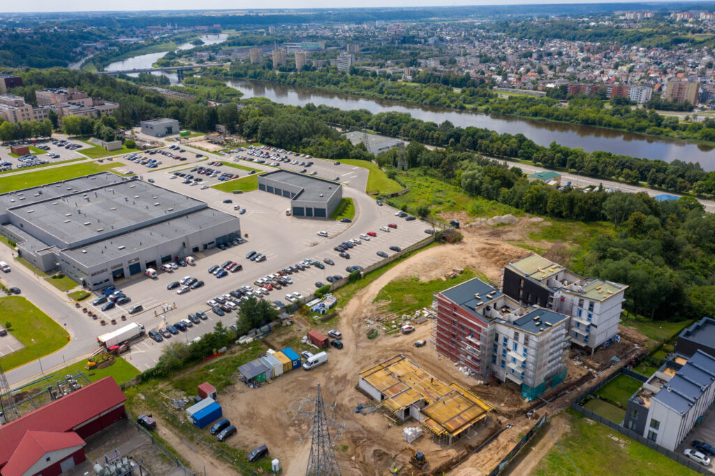 Naujapilis 1 etapas (Amsterdamas, Atėnai, Lisabona) (Žeimenos g. 147) - Multi apartment - construction photos