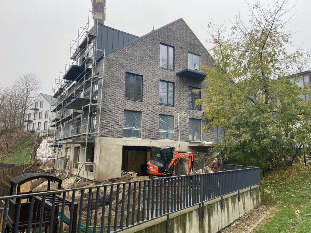 Andrum renesansas (Kreivasis skg. 4) - Multi apartment - construction photos