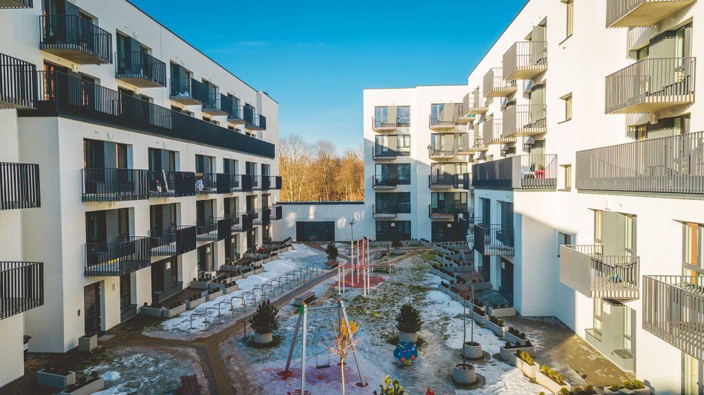 Ozo kvartetas (Jurgio Lebedžio g. 9) - Multi apartment - construction photos
