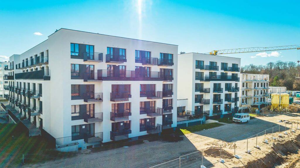 Ozo kvartetas (Jurgio Lebedžio g. 9) - Multi apartment - construction photos