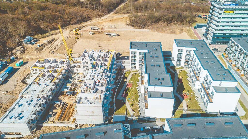 Ozo kvartetas (Jurgio Lebedžio g. 9) - Multi apartment - construction photos